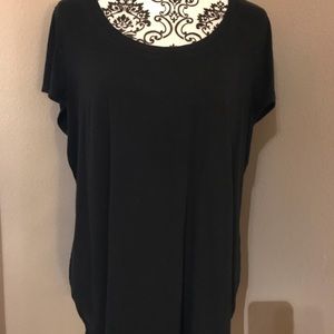 Black V-Neck Tee